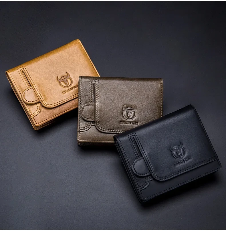 genuime leather rfid wallet