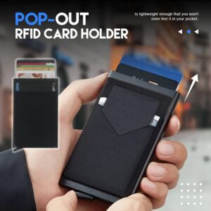 business style solid credit card holder
