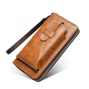 mens clutch leather