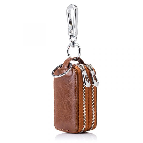 leather keys bag wallet