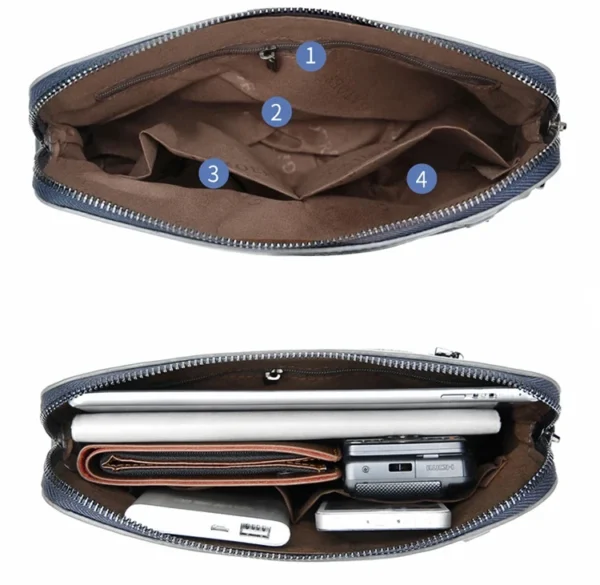 mens clutch purse large