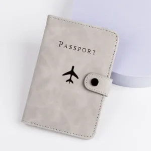 passport card holder personalized custom text engraving